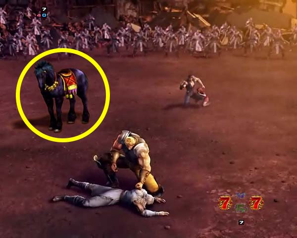 北斗の拳7天破ストーリー系リーチ・信頼度