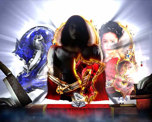 劇場霊リーチ前予告・信頼度