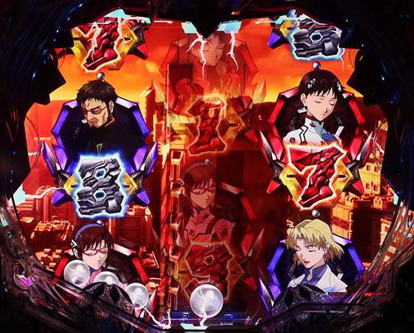 エヴァ超暴走リーチ前予告・信頼度・変則停止アクション予告