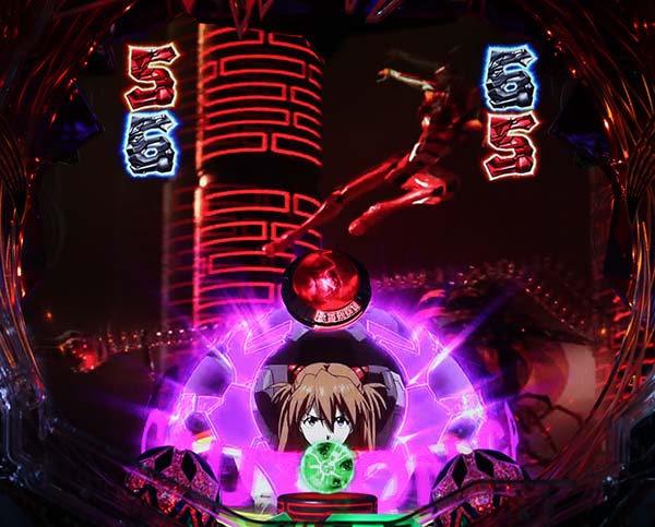 エヴァ超暴走エヴァCG系リーチ・信頼度・共通チャンスアップ