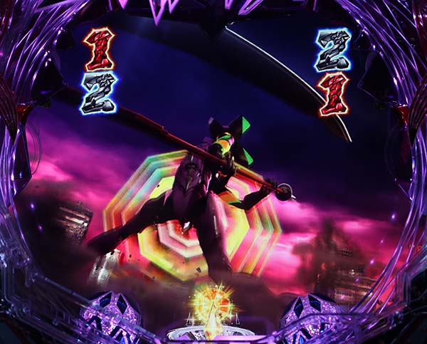 エヴァ超暴走アダムスの器VS第13号機リーチ・信頼度・E-FACE役モノ完成から発展