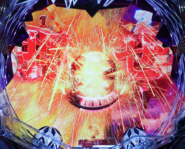 エヴァ超暴走アダムスの器VS第13号機リーチ・信頼度・チャンスアップ