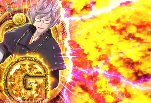 ゴッドイーターリーチ前予告・信頼度・G図柄予告