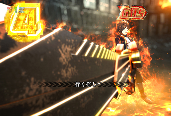 ゴッドイーター神バトルRUSH・10カウントチャージ・攻撃時のチャンスパターン