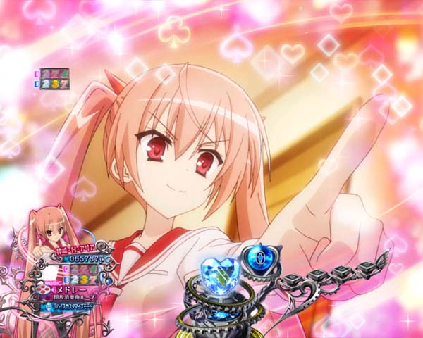 PA緋弾のアリア3・リーチ前予告・信頼度