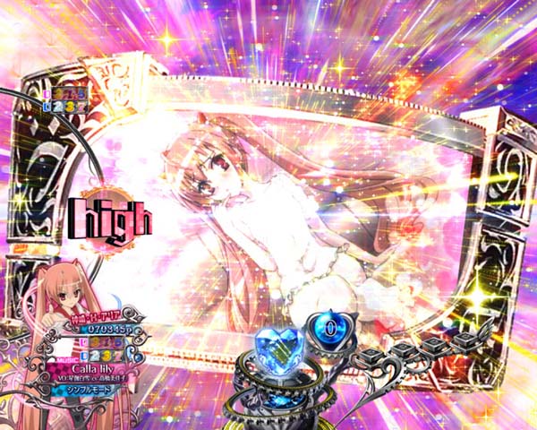 PA緋弾のアリア3・リーチ前予告・信頼度