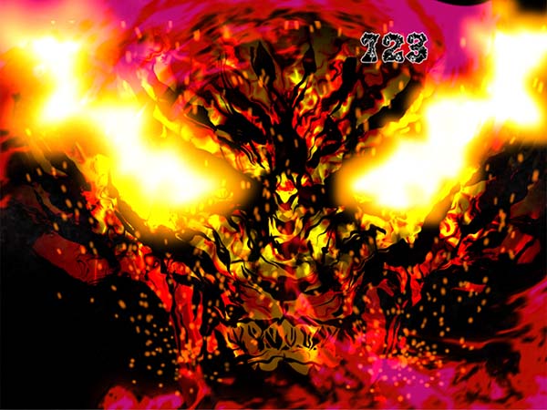 牙狼冴島鋼牙リーチ後予告・信頼度