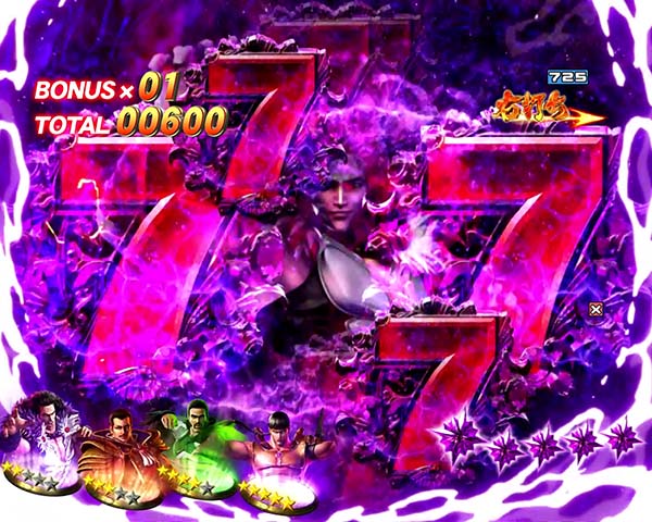 北斗の拳8修羅！流血の大地信頼度・魔闘気テンパイあおり予告