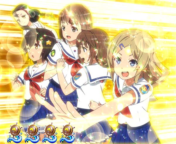 はいふりリーチ後予告・信頼度・強カットインパターン