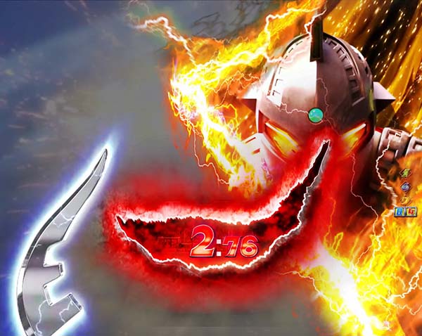 ウルトラセブン2ウルトラ激闘モード・アイスラッガータイマー予告信頼度