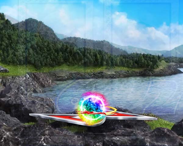 ウルトラセブン2通常時プレミアム演出・レインボー+セブン