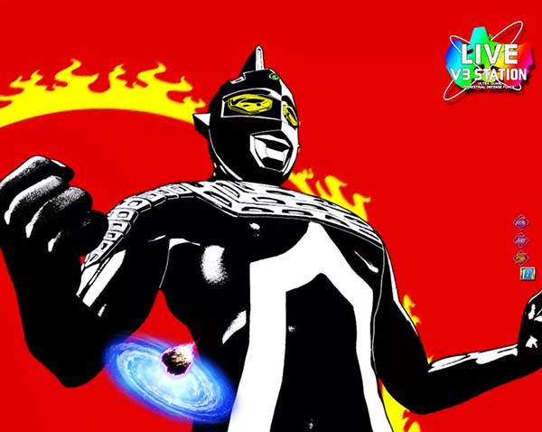 ウルトラセブン2通常時プレミアム演出・レインボー