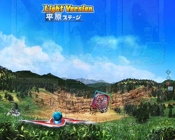 ウルトラセブン2通常時プレミアム演出・初代ぱちんこウルトラセブンの筐体