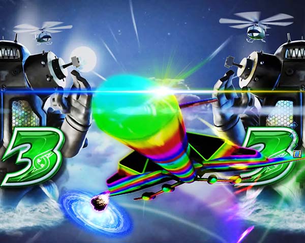 ウルトラセブン2通常時プレミアム演出・レインボー