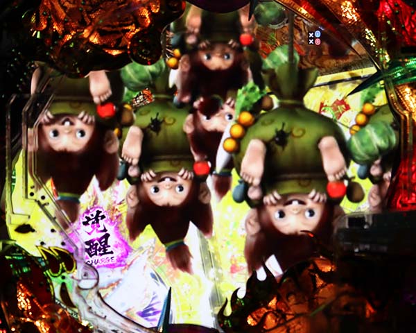 新鬼武者狂鬼乱舞リーチ前予告・信頼度・群予告