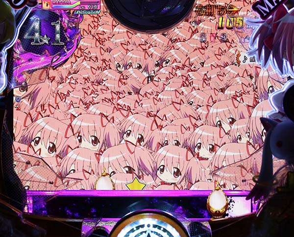 劇場版まどマギRUSHストーリーモード信頼度・ミニキャラ落下予告