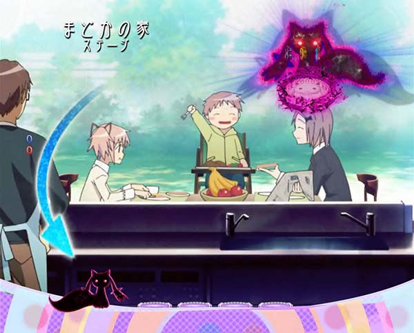 劇場版まどマギ通常時先読み予告演出・キュゥべえ保留