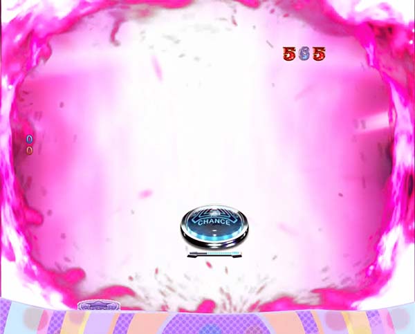 劇場版まどマギ通常時リーチ前&リーチ後予告演出・リーチ当落ボタン