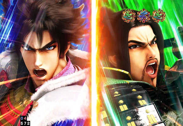 義風堂々2チャンスタイム中予告・いくさチャンス