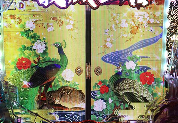 義風堂々2リーチ前予告信頼度・金色演出