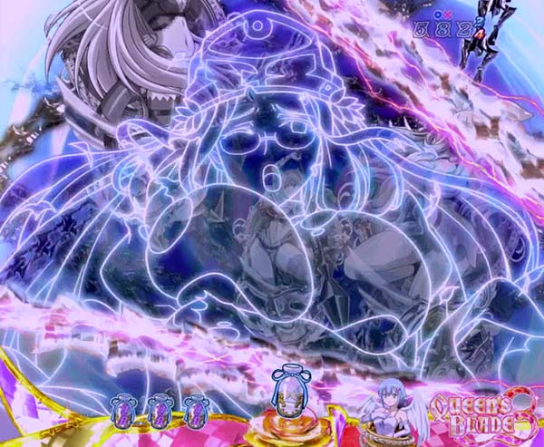 クイーンズブレイド3・聖なるポーズ束縛予告