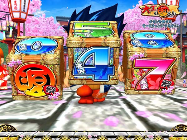 大工の源さん199大工モード・図柄アクション予告