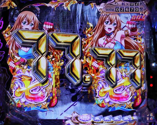 一騎当千SSサバイバルRUSH中予告・カウントアップ予告