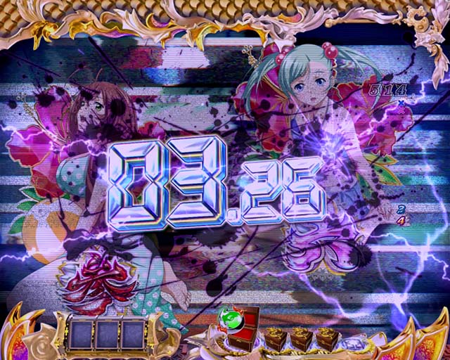 一騎当千SSリーチ前予告・カウントアップ予告