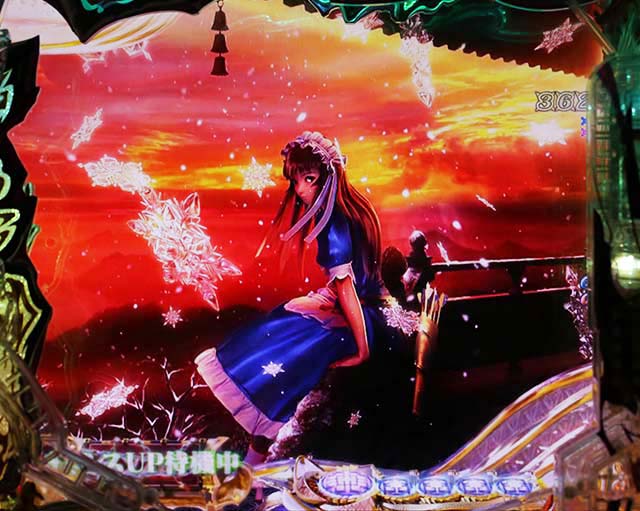 一騎当千SSリーチ前予告・黄昏背景予告