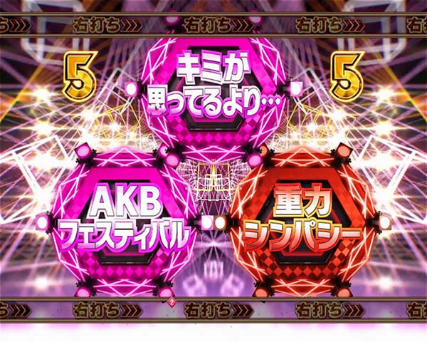 AKB48FESTIVAL RUSHチャレンジ・信頼度・1stチャレンジ