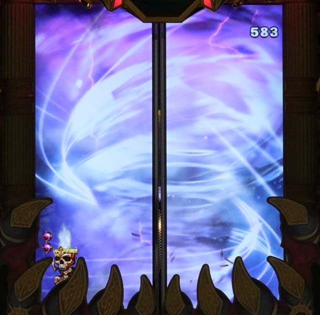 ビッグドリーム2通常時リーチ前予告信頼度・天変地異予告