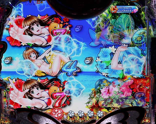 南国育ち甘デジ・泡予告