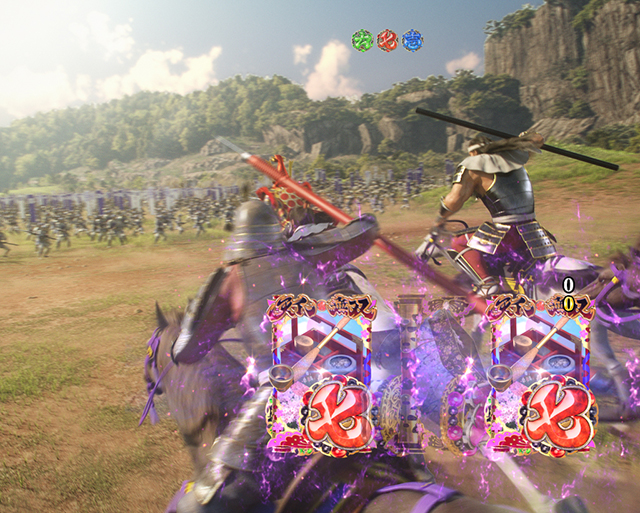 花の慶次蓮甘デジ七図柄変化