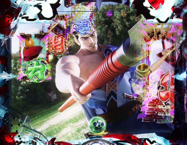 花の慶次蓮大当り占有率四武将