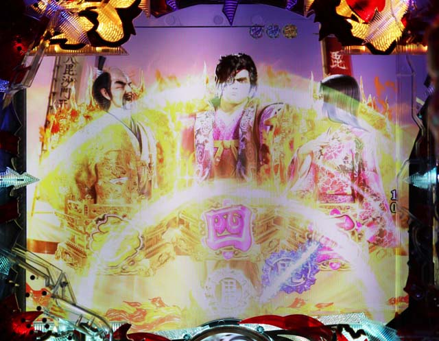 花の慶次蓮甘デジ旋風梅鉢紋役物先読み予告