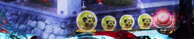 花の慶次蓮甘デジ保留変化天激ボタン