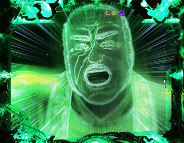 花の慶次蓮甘デジ武将イルミ