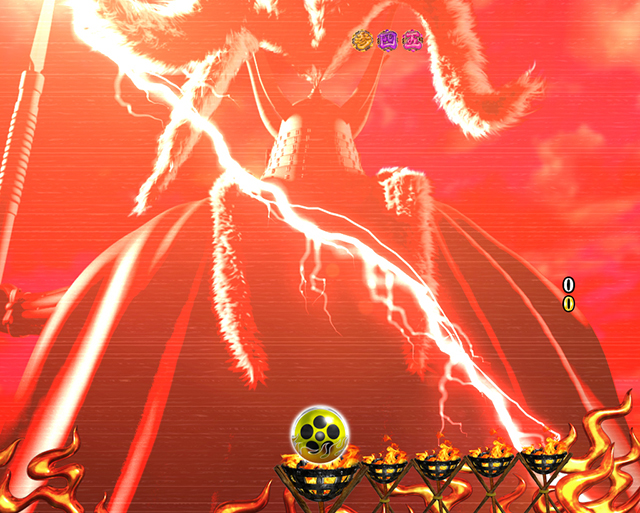 花の慶次蓮甘デジ加慶次雷鳴予告