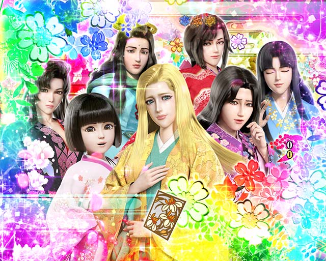 花の慶次蓮リーチ後カットイン