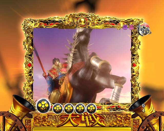 花の慶次蓮甘デジ城門突破プレミアムルート