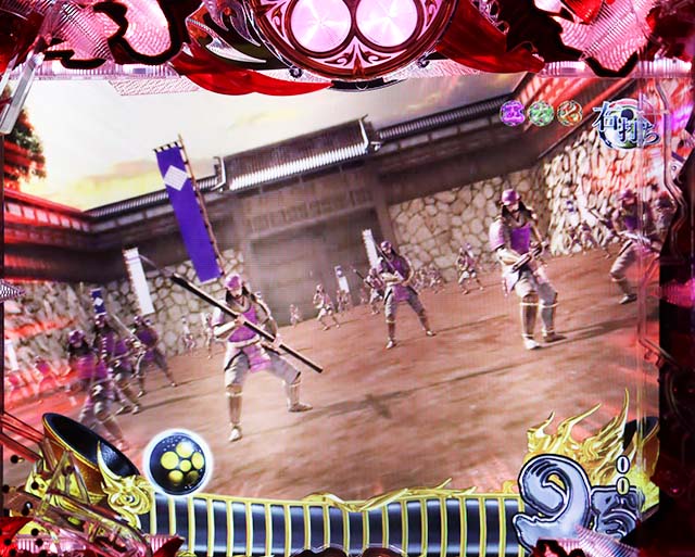 花の慶次蓮甘デジ河原田城ルート