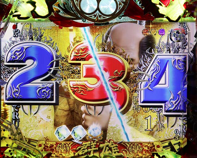 花の慶次蓮甘デジ画面斬撃先読み予告