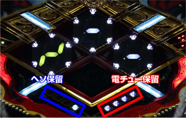 闘将覇伝保留の位置