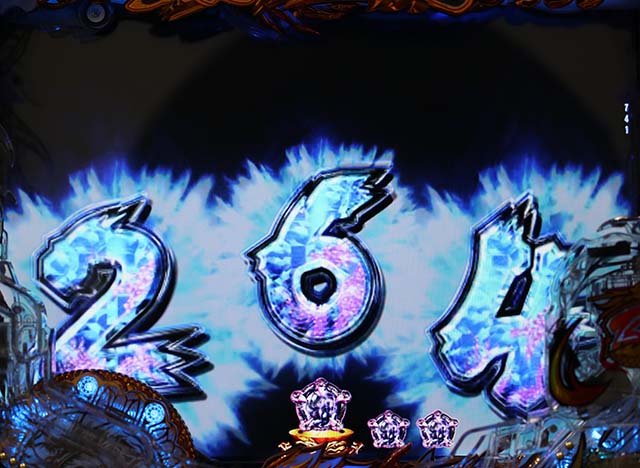 蒼天の拳天刻同色図柄停止予告