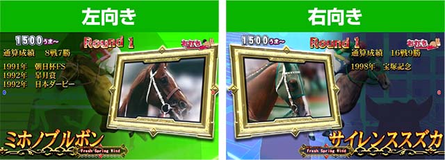 GI優駿倶楽部ラウンド中画面