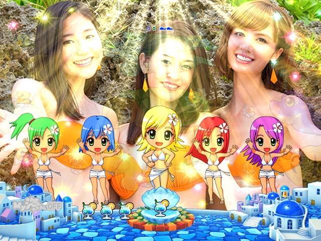 スーパー海物語IN地中海ミスマリンちゃん背景プレミアム