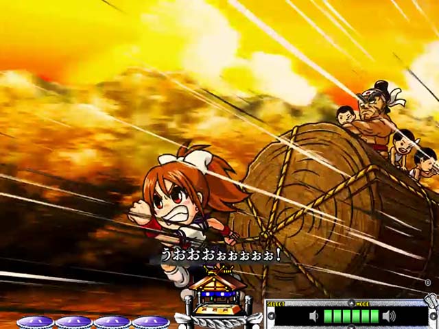 天昇！姫相撲激走丸太ダッシュ