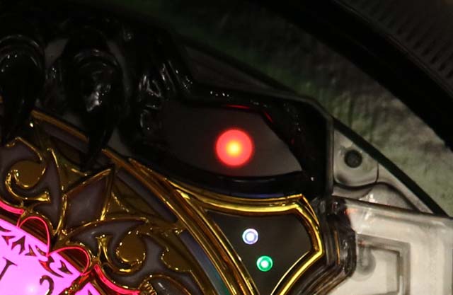 D-CLOCKスーパーリーチ中のランプ