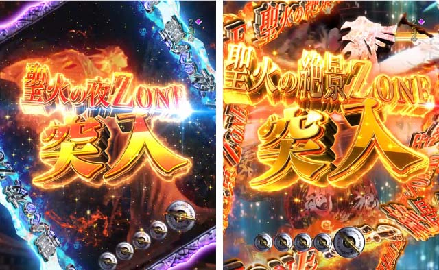 絶狼聖火の夜絶景ZONE