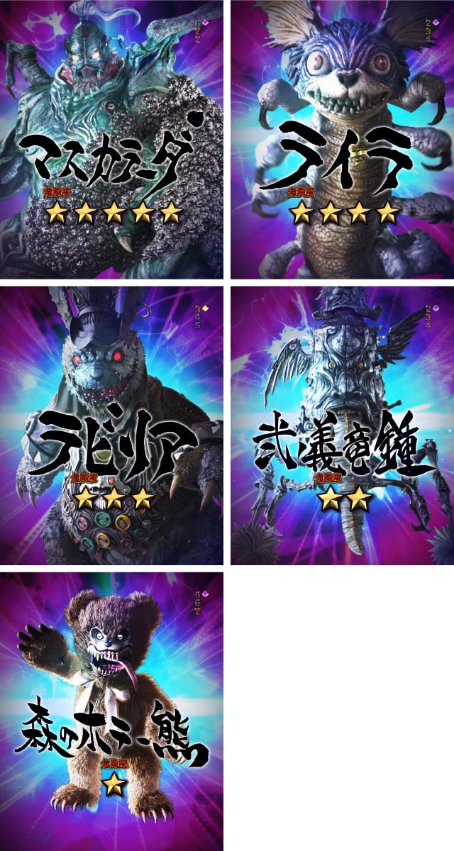 絶狼ホラーの種類